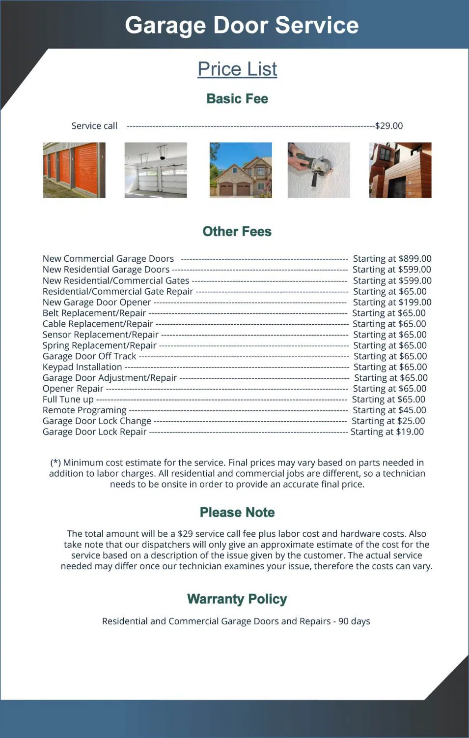 Golden Garage Door Service Conroe, TX 936-209-4217